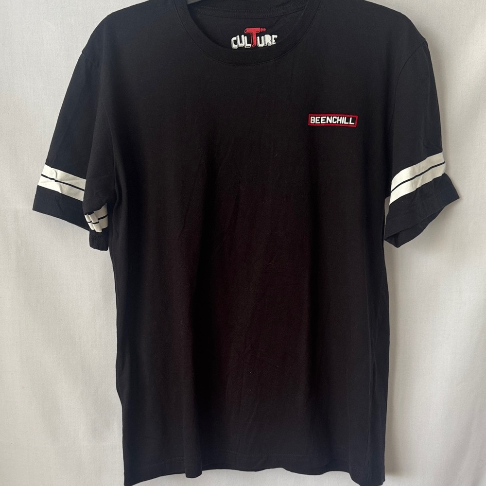 Culture Been Chill Black XYZ Back Graphic Tee Men's XL